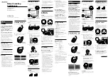 Предварительный просмотр 1 страницы Sony MDR NC50 Operating Instructions