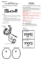 Предварительный просмотр 4 страницы Sony MDR-NC6 Service Manual