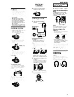 Preview for 3 page of Sony MDR NC60 - Headphones - Binaural Service Manual