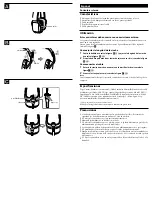 Предварительный просмотр 2 страницы Sony MDR-PQ1 Operating Instructions