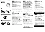 Sony MDR Q22LP User Manual preview