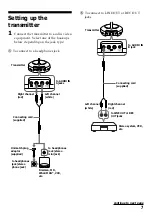 Предварительный просмотр 7 страницы Sony MDR-RF430RK Operating Instructions Manual