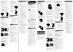 Preview for 2 page of Sony MDR-RF6000 Operating Instructions