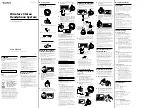 Preview for 1 page of Sony MDR-RF800RK Operating Instructions