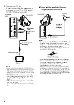 Preview for 8 page of Sony MDR-RF880RK Operating Instructions Manual