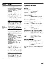 Предварительный просмотр 13 страницы Sony MDR-RF920RK Operating Instructions Manual