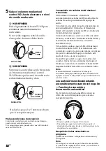 Предварительный просмотр 34 страницы Sony MDR-RF920RK Operating Instructions Manual