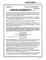 Предварительный просмотр 5 страницы Sony MDR-RF925RK Operating Instructions