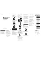 Sony MDR-RF940R Operating Instructions preview