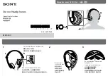 Sony MDR-S40 Operating Instructions preview