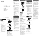 Предварительный просмотр 1 страницы Sony MDR SA5000 Operating Instructions