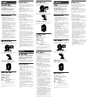 Предварительный просмотр 2 страницы Sony MDR SA5000 Operating Instructions