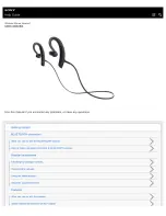 Sony MDR-XB80BS Help Manual preview