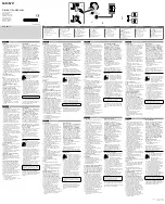 Preview for 1 page of Sony MDR-XB910 Instruction & Operation Manual