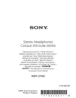 Preview for 1 page of Sony MDR-Z7M2 Operating Instructions Manual