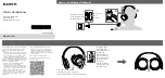 Предварительный просмотр 1 страницы Sony MDR-ZX110AP Operating Instructions