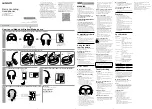 Sony MDR-ZX110NA Operating Instructions preview