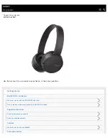 Sony MDR-ZX220BT Help Manual preview