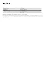 Preview for 2 page of Sony MDR-ZX310AP/R Specifications