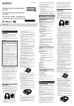 Sony MDR-ZX550BN Reference Manual preview