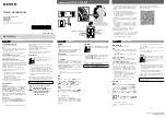 Preview for 1 page of Sony MDR-ZX660AP Operating Instructions