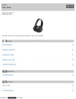 Sony MDR-ZX770BT Help Manual preview