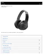 Sony MDR-ZX780DC Help Manual preview