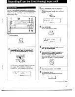 Preview for 27 page of Sony MDS-101 Operating Instructions Manual