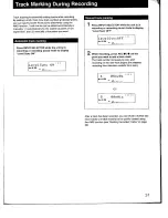 Preview for 31 page of Sony MDS-101 Operating Instructions Manual