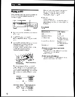 Preview for 12 page of Sony MDS-302 - Hi-fi Mini Disc Operating Instructions Manual