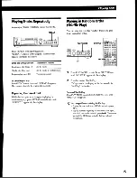 Preview for 15 page of Sony MDS-302 - Hi-fi Mini Disc Operating Instructions Manual