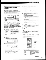 Preview for 23 page of Sony MDS-302 - Hi-fi Mini Disc Operating Instructions Manual