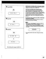 Preview for 23 page of Sony MDS-501 - Mini Disc Recorder Operating Instructions Manual