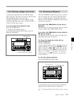 Предварительный просмотр 33 страницы Sony MDS-B5 Operation Manual