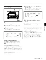 Предварительный просмотр 39 страницы Sony MDS-B5 Operation Manual