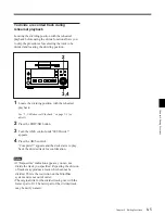 Предварительный просмотр 49 страницы Sony MDS-B5 Operation Manual