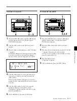 Предварительный просмотр 55 страницы Sony MDS-B5 Operation Manual