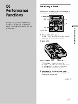 Preview for 11 page of Sony MDS-DRE1 Operating Instructions Manual