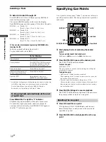 Preview for 12 page of Sony MDS-DRE1 Operating Instructions Manual