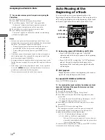 Preview for 14 page of Sony MDS-DRE1 Operating Instructions Manual