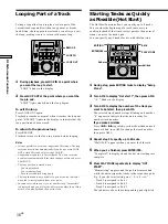 Preview for 16 page of Sony MDS-DRE1 Operating Instructions Manual