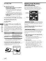 Preview for 24 page of Sony MDS-DRE1 Operating Instructions Manual