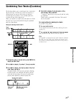 Preview for 29 page of Sony MDS-DRE1 Operating Instructions Manual