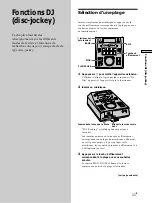 Preview for 53 page of Sony MDS-DRE1 Operating Instructions Manual