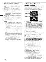 Preview for 98 page of Sony MDS-DRE1 Operating Instructions Manual