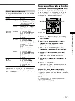 Preview for 105 page of Sony MDS-DRE1 Operating Instructions Manual