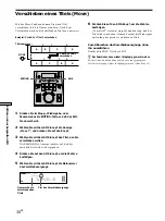 Preview for 114 page of Sony MDS-DRE1 Operating Instructions Manual