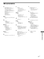 Preview for 127 page of Sony MDS-DRE1 Operating Instructions Manual