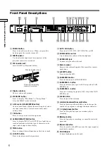 Preview for 6 page of Sony MDS-E12 Operating Instructions Manual