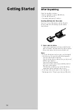 Preview for 14 page of Sony MDS-E12 Operating Instructions Manual